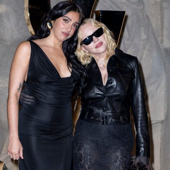 Madonna et sa fille Lourdes Leon – Photocall du Défilé de mode Saint Laurent  Collection Printemps-Été 2026 dans le cadre de la Fashion Week de Paris, France, le 29 septembre 2025.
 
© Olivier Borde / Bestimage