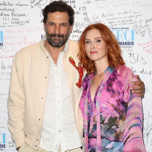 Mehdi Nebbou et Audrey Fleurot - Avant premiere de la série TF1 "HPI 4" au cinema UGC Normandie à Paris le 13 mai 2024. © Coadic Guirec/Bestimage