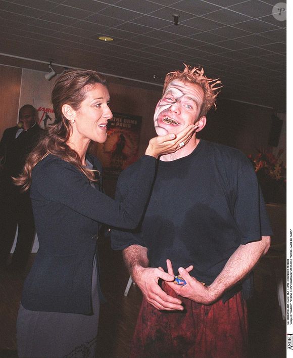 Céline Dion et Garou en Quasimodo ©BERTRAND RINDOFF PETROFF / BESTIMAGE
