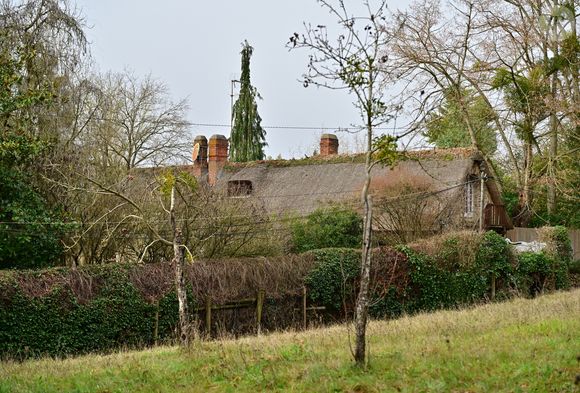 Illustration de l'ancienne demeure (bergerie du XVIIIème siècle) de Brigitte Bardot à Bazoches-sur-Guyonne dans les Yvelines, France, le 2 janvier 2026. © Christian Liewig/Bestimage