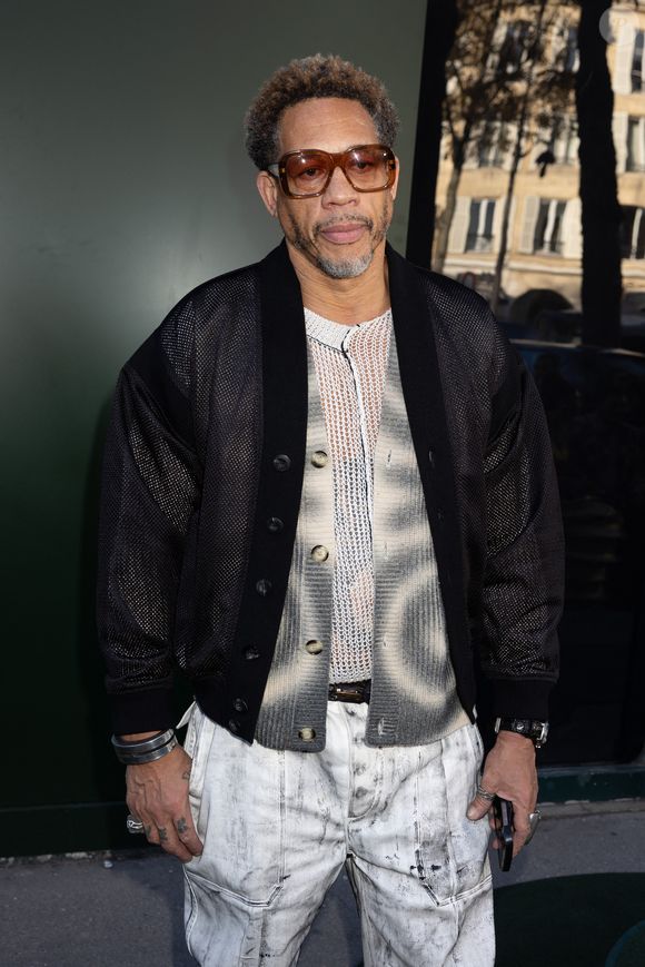 JoeyStarr au défilé "Pierre Cardin" Collection Prêt-à-Porter Printemps-Été lors de la Fashion Week de Paris (PFW). © Jeremy Melloul / Bestimage