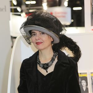 Amélie Nothomb - Salon du Livre 2019 à la Porte de Versailles à Paris  du 15 au 18 mars 2019.
© Jean-Claude Woestelandt / Bestimage