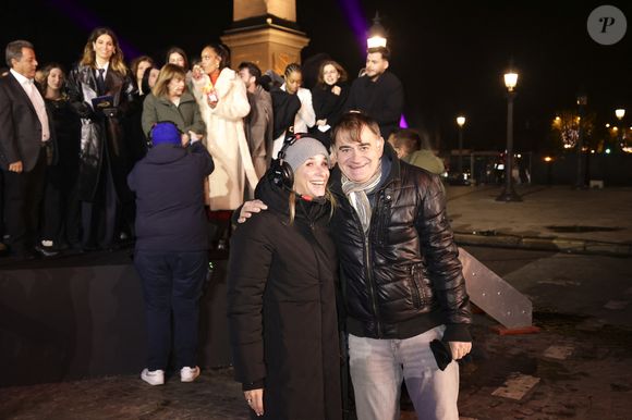 Exclusif - Guest, François Troller lors de l'enregistrement de "La Grande Soirée du 31 de Paris", diffusée le 31 décembre sur France 2, sur la place de la Concorde à Paris, france, le 24 novembre 2025
Guebey-Tribeca/Bestimage