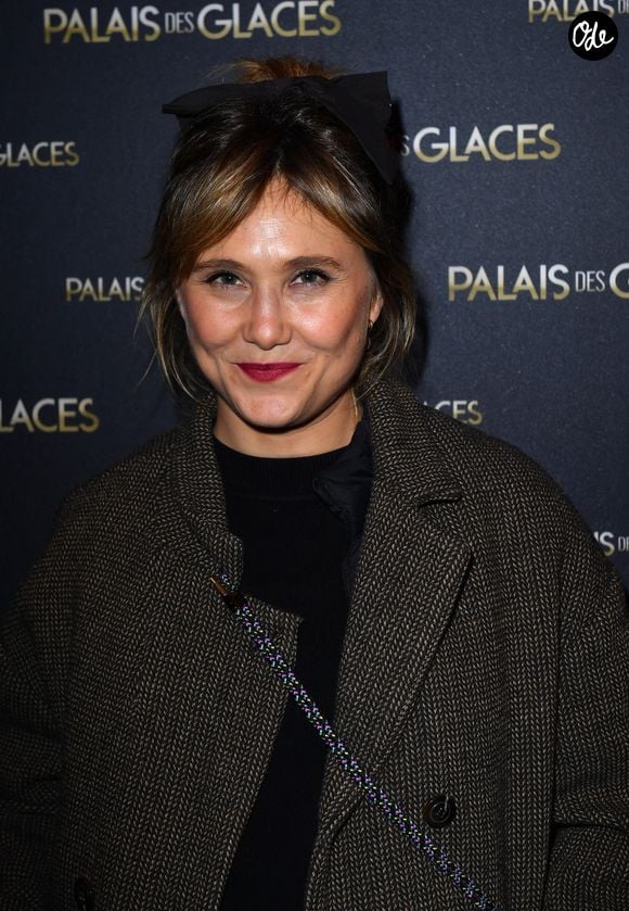 Bérengère Krief lors de l'inauguration du théâtre du Palais des Glaces à Paris après des travaux de rénovation le 13 mars 2023. © Veeren / Bestimage