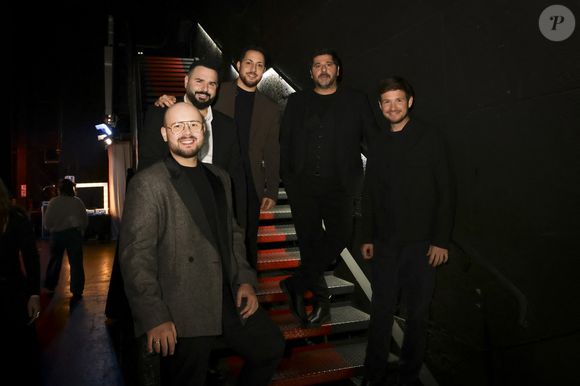 Patrick Fiori en backstage de l'enregistrement de l'émission "La fête de la chanson française - 20 ans d'émotions" présentée par L.Thilleman et A.Manoukian, et diffusée le 17 avril sur France 3 à Paris, France, le 9 décembre 2025. © Jack Tribeca/Bestimage