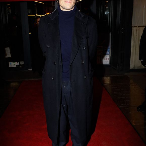 Louis Garrel (mari de Laetitia Casta) - Arrivés au dîner des nommés aux Cesar au Fouquet's à Paris le 6 février 2023.

© Christophe Clovis / Bestimage