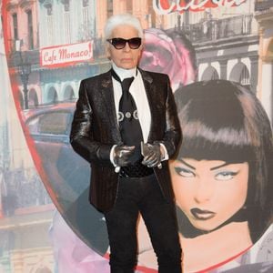 Karl Lagerfeld au 62eme bal de la Rose dans la Salle des Etoiles du Sporting de Monte Carlo, le 19 mars 2016.
© Palais princier / Pierre Villard / Monte Carlo Société des Bains de Mer via Bestimage