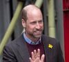 Le palais de Kensington a annoncé la nouvelle un jour après la mort du pape François.

Le prince William  à la sortie du marché de Pontypridd.
©GOFF INF / BESTIMAGE