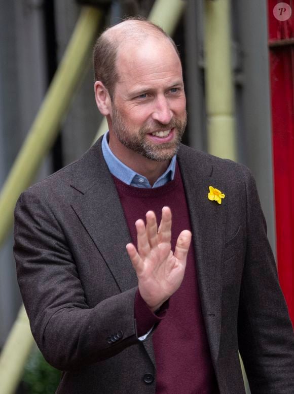Le palais de Kensington a annoncé la nouvelle un jour après la mort du pape François.

Le prince William  à la sortie du marché de Pontypridd.
©GOFF INF / BESTIMAGE