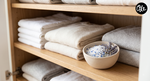 Le sel aiderait à retenir puis diffuser progressivement le parfum, afin de garder les vêtements et le placard frais plus longtemps.

Photo d'illustration - Cette astuce à trois ingrédients permet de rafraîchir les rideaux, canapés et autres textiles avec une simple pulvérisation