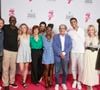 Une figure du groupe M6 fait une grande annonce en toute discrétion.

Jérome Anthony, Lilian Thuram, Amélie Estasse, Nathalie Renoux, Dominique Tenza, Claudia Mongumu, Gérard Hernandez, Ryad Baxx, Fanny Cottencon et Kareen Giuock - Soirée Summer Party au Restaurant Monsieur Bleu, à Paris. © Christophe Aubert via Bestimage