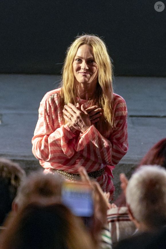 Vanessa Paradis anime une masterclass au Pathé Bellecour lors du festival Lumière à Lyon le 13 octobre 2024. © Sandrine Thesillat / Panoramic / Bestimage