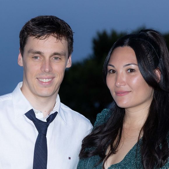 Louis et Marie Ducruet posent avant le Gala Fight AIDS Monaco, à la salle des Etoiles du Sporting Monte-Carlo, à Monaco, le 5 juillet 2025. © Olivier Huitel/Pool Monaco/Bestimage