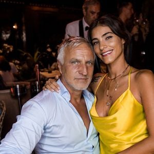 David Ginola et sa compagne Maeva Denat - Les people font la fête à la Gioia à Saint-Tropez. Eté 2020. 

© Arthur Wilhelm via Bestimage