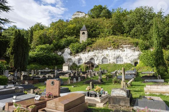 Haute Isle (95), l'eglise troglodytique de l'Annonciation - Photo par Quinet JM/Belpress/ANDBZ/ABACAPRESS.COM