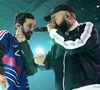 Alors qu'ils cartonnent sur les routes de France grâce à leur dernier opus baptisé "Karma", le duo toulousain fait grandir son entreprise parallèle : Matécito.

Bigflo et Oli en concert à la halle olympique d'Albertville pour célébrer la passation du drapeau olympique à la France pour les Jeux olympiques d'hiver de 2030 en France, le 23 février 2026. 

© Romain Doucelin/Bestimage