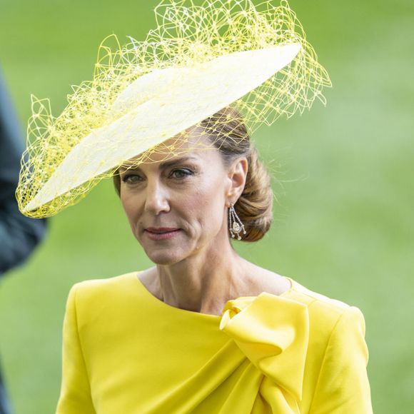 Kate Middleton durant la deuxième journée du Royal Ascot 2026, à Ascot, dans le Berkshire, au Royaume-Uni.
GOFF  / BESTIMAGE