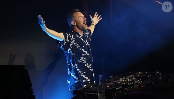 Exclusif - Concert privé du Dj David Guetta à l'occasion de l'inauguration du Monaco Yacht Show 2022 au Yacht Club de Monaco le 29 septembre 2022. © Claudia Albuquerque/Bestimage