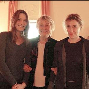 Marisa Borini avec ses filles Carla Bruni et Valeria Bruni-Tedeschi (archive)
©SGP / BESTIMAGE