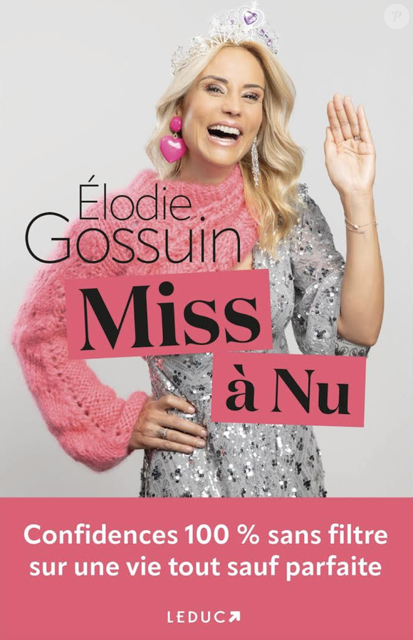 Couverture du livre d'Elodie Gossuin, "Miss à nu"
