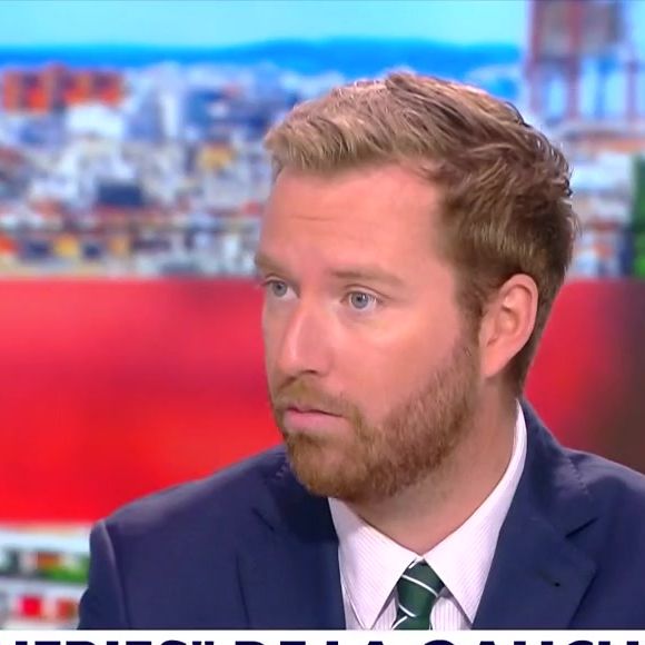 Thomas Bonnet, chroniqueur sur l'antenne de "CNews", a annoncé qu'il allait devenir papa. Capture d'écran CNews