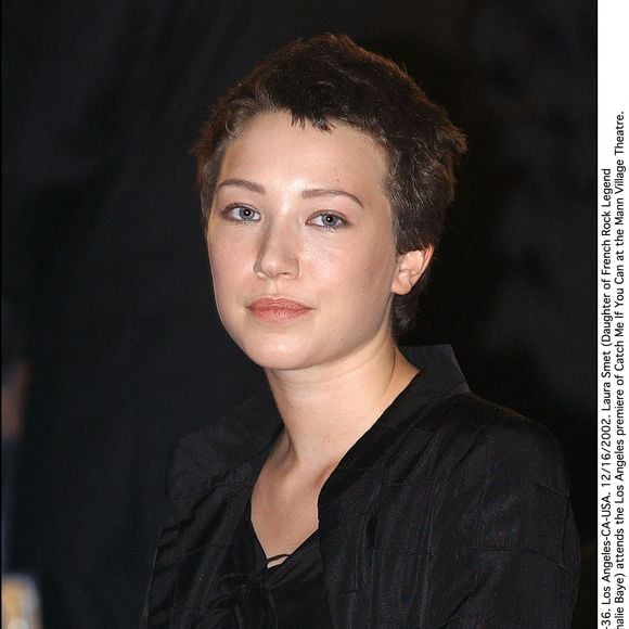 Laura Smet (fille de la légende du rock français Johnny Hallyday et de l'actrice Nathalie Baye) assiste à la première de "Catch Me If You Can" au Mann Village Theatre à Los Angeles, le 16 décembre 2022. © Lionel Hahn/ABACA