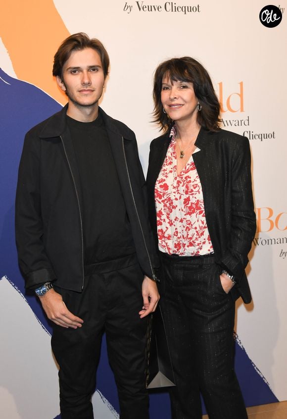 Tina Kieffer et son fils - Remise des Bold Woman Awards by Veuve Clicquot au 3 Mazarine à Paris le 14 novembre 2019. © Coadic Guirec/Bestimage