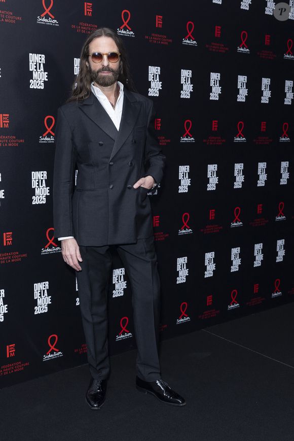 John Nollet au photocall du 22ème dîner de la mode pour le Sidaction à Paris le 30 janvier 2025.
© Olivier Borde / Bestimage