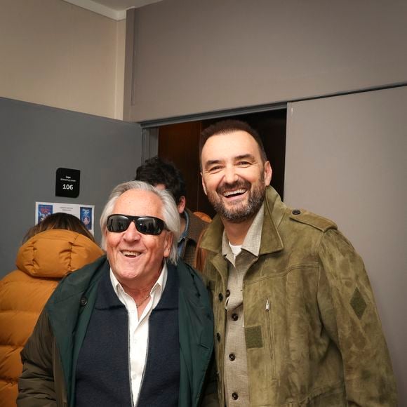Gilbert Montagné, Cyril Lignac - Célébrités lors du concert "50 Ans d'Amour" de Chantal Goya au palais des Congès à Paris, France, le 29 mars 2026. Deux représentations à guichet fermé. Photo par Jack Tribeca/Bestimage