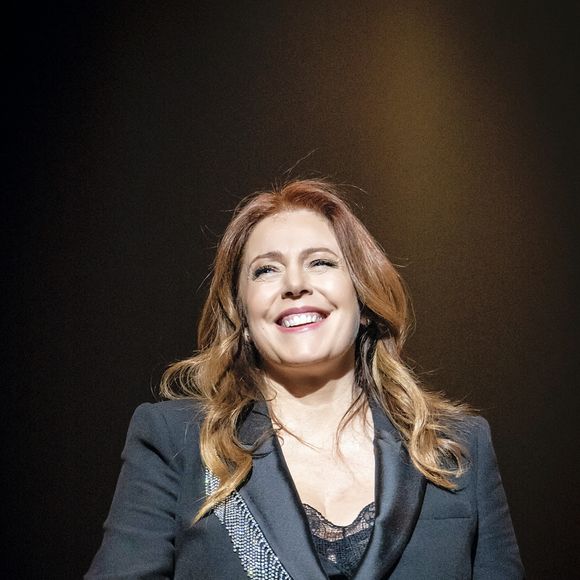 Isabelle Boulay en concert au Grand Rex à Paris pour son show "D'Amériques et de France" le 8 mars 2024.

© Cyril Moreau / Bestimage
