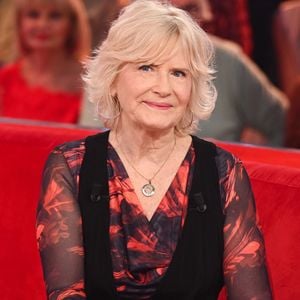Exclusif - Catherine Ceylac - Enregistrement de l'émission Vivement dimanche au studio Rive Gauche, presentée par Michel Drucker . Diffusion sur France 3 le 22/03/2026. Photos prises le 11 mars 2026. © Guillaume Gaffiot / Bestimage