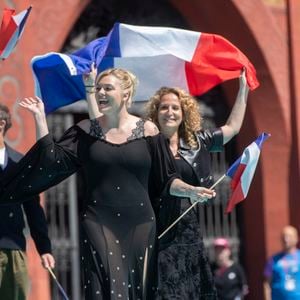 et son ordre de passage (23e) est aussi statistiquement très favorable !

11 mai 2025, Bâle, SUISSE : Louane Emera, représentante de la France, arrive au 69e Concours Eurovision de la chanson, organisé au Rathaus de Bâle, en Suisse. (Credit Image: © Baden Roth/ZUMA Press Wire)