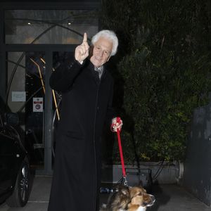 Gérard Lenorman - Arrivées des artistes à l'enregistrement de l'émission "Vivement dimanche" au studio Gabriel à Paris, diffusée le 30 janvier 2022. ©Agence / Bestimage