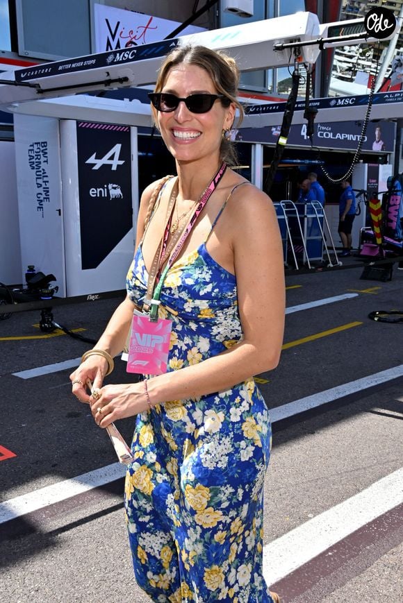 Laury Thilleman dans les paddocks du Formula 1 Louis Vuitton Grand Prix de Monaco 2026, à Monte Carlo, Monaco, le 6 juin 2026. © Bruno Bebert/Bestimage