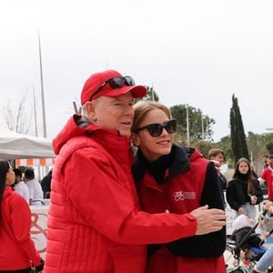 Le prince Albert II de Monaco et la princesse Charlène - Le " Road Safety Day ", organisé par la Fondation Princesse Charlene, Monaco le 29 mars 2026. © Claudia Albuquerque / Bestimage