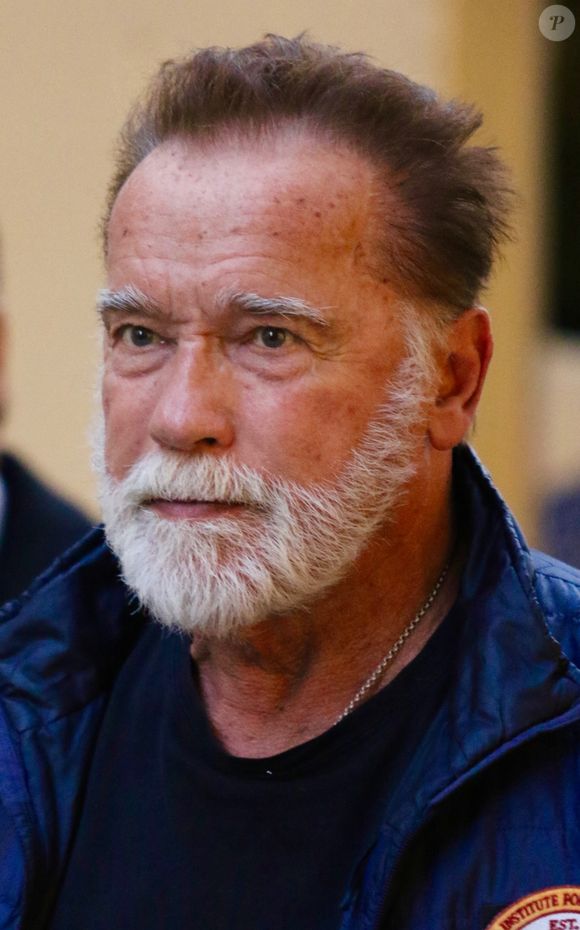 Pour l'acteur, s'entraîner au quotidien est avant tout un moyen de remporter une victoire mentale chaque jour.

New York, NY - Arnold Schwarzenegger est méconnaissable avec ses cheveux et sa barbe blancs alors qu'il se fait maquiller pour jouer le Père Noël dans son prochain film de Noël "L'homme au sac" en tournage à New York.



Sur la photo : Arnold Schwarzenegger