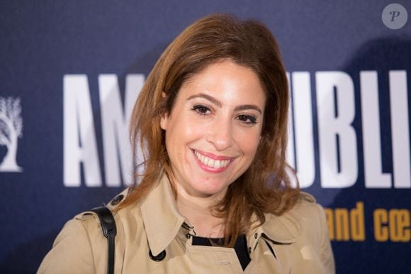 Léa Salamé à l'avant-première du film Amis publics le 1er février 2016. Photo by Nasser Berzane/ABACAPRESS.COM