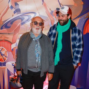 Gérard Jugnot et son fils Arthur Jugnot assistent à la soirée d'ouverture de Tempo, la nouvelle production du Cirque d'Hiver Bouglione, Paris, France le 18 octobre 2025. Photo par David Boyer/ABACAPRESS.COM