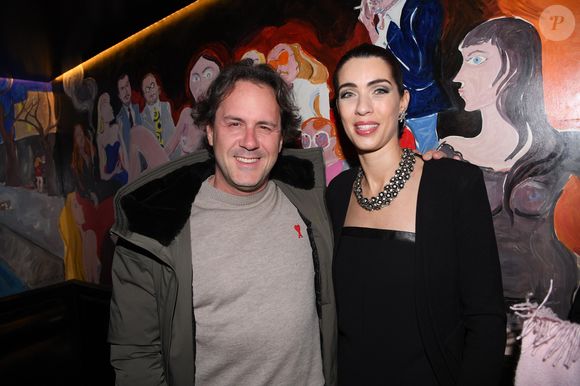 Laurent de Gourcuff et Mélinda Hélie (directrice générale du mythique club-très-privé Castel) - Première édition du "Prix littéraire Castel" chez Castel (club privé-restaurant) à Paris le 7 novembre 2022. . © Rachid Bellak/Bestimage