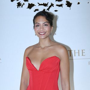 Vaimalama Chaves (Miss France 2019) lors de la soirée du 10ème anniversaire de l'hôtel Peninsula à Paris le 28 novembre 2024. © Rachid Bellak/Bestimage