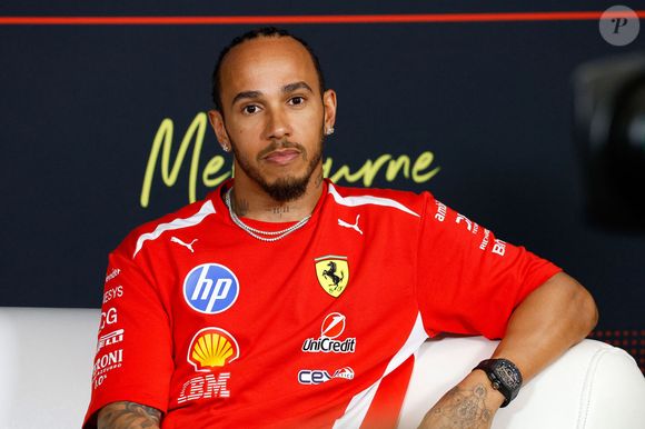 HAMILTON Lewis (gbr), Scuderia Ferrari SF-26, portrait lors du Formula 1 Qatar Airways Australian Grand Prix 2026, 1ère manche du championnat du monde de Formule 1 2026 du 6 au 8 mars 2026 sur le circuit Albert Park, à Melbourne, Australie -