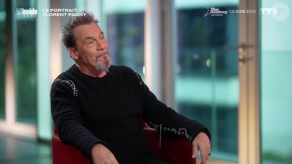 Florent Pagny réfute une affirmation de la journaliste Isabelle Ithurburu au sujet de son couple avec Azucena dans l'émission 50' inside sur TF1.