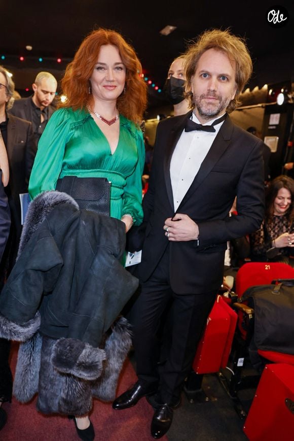 Marine Delterme, Florian Zeller - 47ème édition de la cérémonie des César à l'Olympia à Paris le 25 février 2022.
© Borde / Jacovides / Bestimage