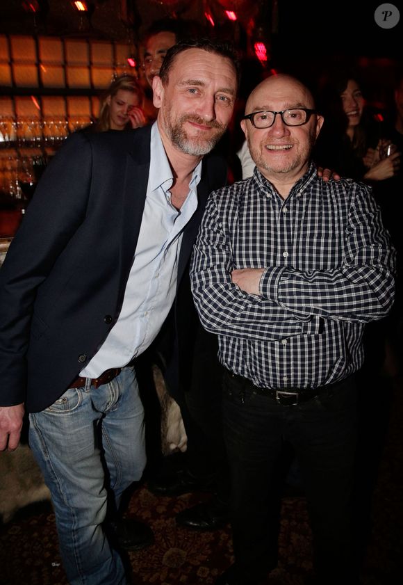 Exclusive - Jean-Paul Rouve et Michel Blanc à la soirée Les Souvenirs organisée par 5 Eyes Production (David Koskievic et David Setrouk) au Raspoutine, à Paris, France, le 12 janvier 2015. Photo by Jerome Domine/ABACAPRESS.COM