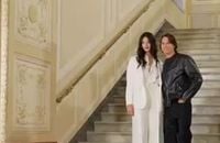 Deva Cassel et Saul Nanni, lors du photocall du "Guépard", à Rome, le 25 février 2025.