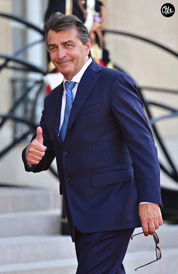 Yannick Alleno - Dîner d'Etat en l'honneur du président indonésien, Prabowo Subianto au palais de l'Elysée à Paris le 28 mai 2026. © Christian Liewig/Bestimage