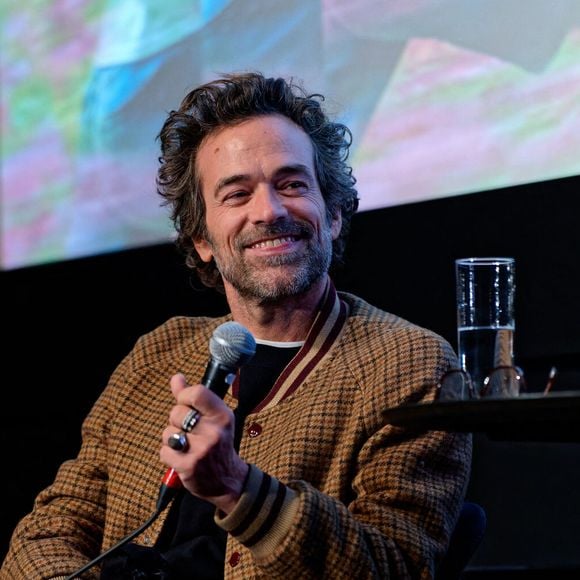 Exclusif - Romain Duris - Rencontre avec Romain Duris, à l'occasion de la présentation de son film "Une part manquante", lors du 30ème festival du film francophone, Cinemania, à Montréal. Le 15 novembre 2024. © Sylvain Lefevre / Bestimage