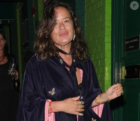 Jade Jagger - Mick Jagger s'est offert une grande soirée pour fêter ses 80 ans. Le rocker n'était pas très sûr de lui lorsqu'il a emprunté les escaliers de l'Embargo Nightclub à 3 heures du matin, où il avait loué l'ensemble de la salle pour la soirée.