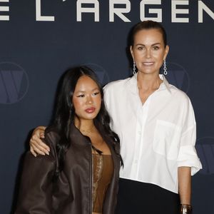 Laeticia Hallyday et sa fille Joy - Avant-Premiere du film "Largo Winch "Le Prix de L'argent" au cinéma le Grand Rex à Paris le 18 juin 2024. © Marc Ausset-Lacroix/Bestimage