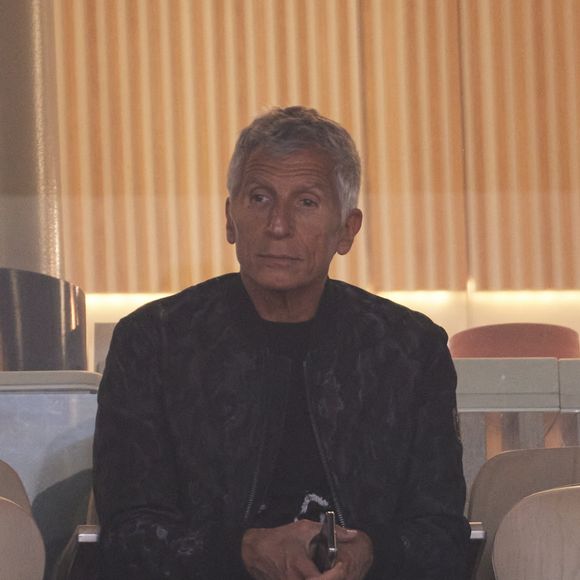 Nagui - Célébrités dans les tribunes des Internationaux de France de tennis de Roland Garros 2024 à Paris, le 29 mai 2024. 
© Moreau / Jacovides / Bestimage